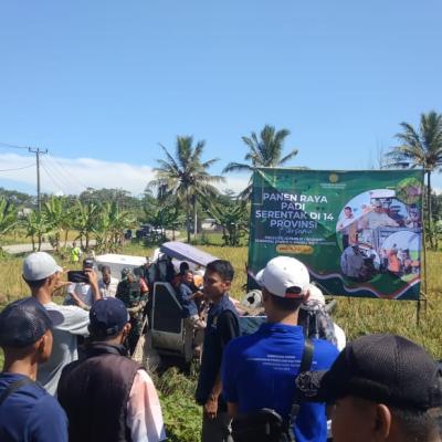 Presiden Prabowo Saksikan Panen Raya Serentak di 14 Provinsi, Malingping Jadi Titik Fokus Nasional