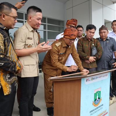 Gubernur Andra Soni Resmikan RSUD Uwes Qorny Cilograng, Dorong Layanan Kesehatan